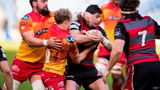 Edinburgh v Scarlets Highlights – GUINNESS PRO12 201516 [upl. by Remliw]