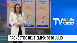 Pronóstico del tiempo Sábado 20 de julio de 2024  TV Tiempo [upl. by Eirek862]