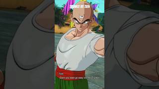 Tien And Trunks Interaction dbz dragonballsuper dragonballz dragonballsparkingzero [upl. by Aicener27]