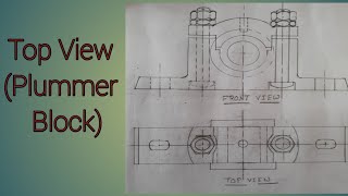 Plummer Block Assembly Drawing Top View [upl. by Trask]