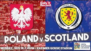 Poland v Scotland live stream details plus match preview for crucial Nations League match in Warsaw [upl. by Leta]