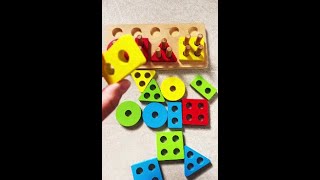 Learn Colors amp Shapes  Kids Video educationaltoys [upl. by Lareena]