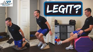 Knees Over Toes Exercises  Review While Performed By Doctor of PT [upl. by Arabelle903]