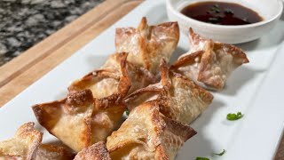 Crab Rangoon Air Fryer Recipe shorts [upl. by Barayon270]