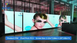 Canbest FIW Series Front Service P25 Indoor LED Display for auditorium [upl. by Fidela]