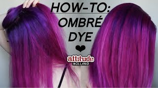 Ombré Hair Dye Tutorial [upl. by Landmeier]