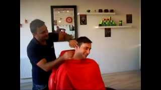 quotThe Full Worksquot  The Turkish Barber  Turkish Shave Haircut Massage ASMR [upl. by Enitsyrk]