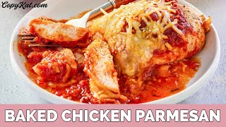 Easy Baked Chicken Parmesan [upl. by Carita]