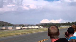 B25 Mitchell and P51 Mustang Low Pass [upl. by Horick]