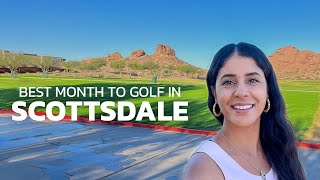 Best Month to Golf in Scottsdale Arizona  Golfing on a Budget Phoenix [upl. by Terzas]