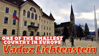 Exploring Vaduz Liechtenstein Discovering Europes Tiny Gem [upl. by Edouard]