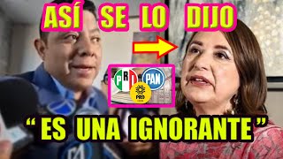 GOBERNADOR de SLP le CONTESTA a XOCHITL y al PRIAN  CLARO  MACIZO y CONCISO [upl. by Geordie]