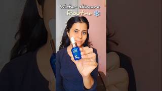 ❄️ winter skincare routine❄️DAY 921shorts ytshort skincare youtubeshorts tranding viralvideo [upl. by Esyak]