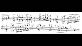 SilvaPaganini Caprice Op 1 No 24 for Cello with Sheet Music [upl. by Erl]