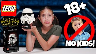 LEGO STORMTROOPER HELMET NOT FOR KIDS Lego Star Wars  Set 75276 Unboxing Speed Build amp Review [upl. by Wolsniw]