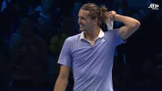 2024 Nitto ATP Finals Zverev vs Fritz Highlights [upl. by Inasah]