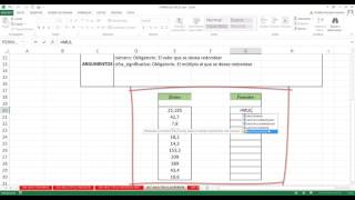 Función MULTIPLOSUPERIOR Excel 2013 307 de 448 HD [upl. by Akcirederf311]