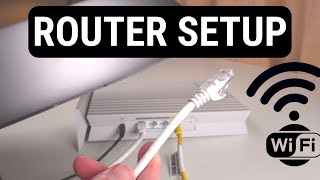 The ULTIMATE Wireless WIFI Router Setup for Beginners [upl. by Naitsirt]