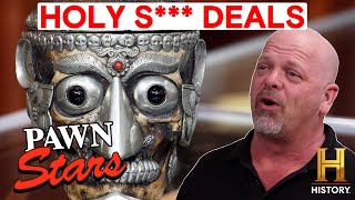 Pawn Stars TOP 7 RARE RELIGIOUS ITEMS Part 2 [upl. by Wadell]