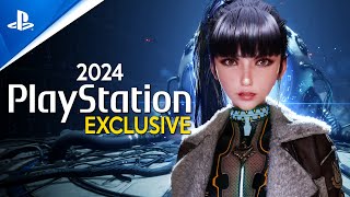 Best EXCLUSIVE Games coming to PLAYSTATION 5 in 2024 [upl. by Aileno]