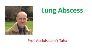 Lung Abscess [upl. by Alane]