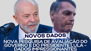 NOVA PESQUISA DE AVALIAÃ‡ÃƒO DO GOVERNO E DO PRESIDENTE LULA  DADOS IMPRESSIONANTES [upl. by Lemrej]