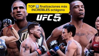 finalizaciones más INCREÍBLES del octágono [upl. by Maibach618]