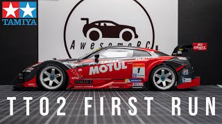 Tamiya TT02 First Run [upl. by Liahus]