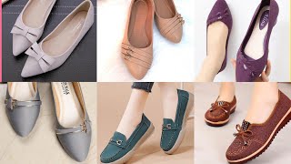 VERY STYLISH AND COMFORTABLE FOOTWEAR COLLECTION FOR LADIES 2024 [upl. by Schacker]