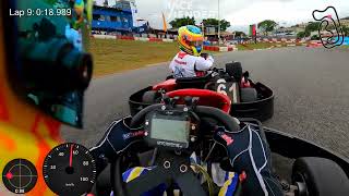 BKR BRASILEIRO DE KART RENTAL 2024 CAT SENIOR SERIE 4 KGV TRACADO 101 INVERTIDO 05OUT24 [upl. by Faunie]