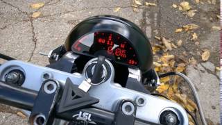 BMWR1100R Motogadget Motoscope Pro [upl. by Joshuah]