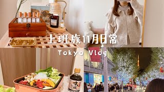 11月東京日常🍁7am做早餐、開箱秋冬香水禮盒、壽喜燒晚餐、聖誕點燈開跑啦、Celia vlog [upl. by Aeslehs]