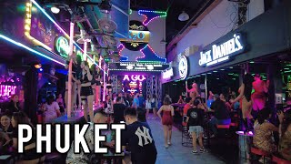 🇹🇭 Phuket Nightlife 4K Thailand Patong Night Walking Tour 2024 [upl. by Shear]