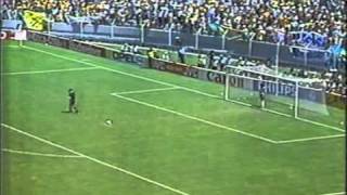 Brazil vs France World Cup 1986  Penalty Shootout [upl. by Jacki]