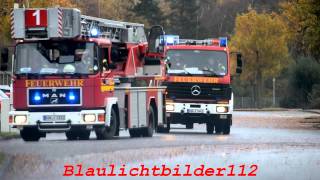 Alarmübung Feuerwehr Gronau bei Urenco Deutschla [upl. by Gregoor]