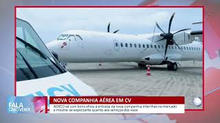 Nova companhia aérea em Cabo Verde  Fala Cabo Verde [upl. by Sreip]