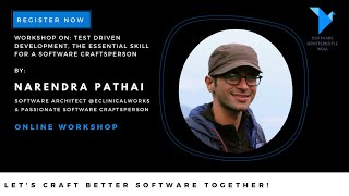 Test Driven Development the essential skill for a Software Craftsperson  Narendra Pathai [upl. by Dnalrag]