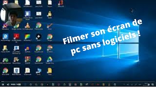 TUTO  Filmer son écran de pc sans logiciels [upl. by Eeldarb]