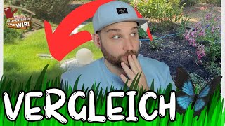 Garten LIVESTREAM So sah unser Garten FRÜHER aus Vergleich [upl. by Dnomra]