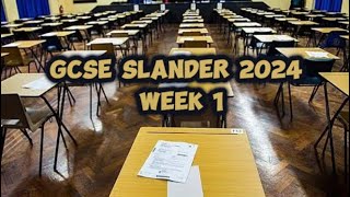 GCSE SLANDER 2024 Week 1 [upl. by Halet]