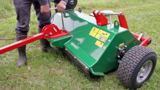 Wessex AFE 120 Flail mower [upl. by Payne]