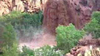 Havasu Falls Flash Flood Grand Canyon [upl. by Matt]