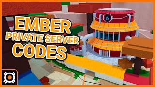 Shindo Life  Ember Private Server Codes List [upl. by Adnat177]