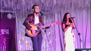 Georgia Paranai basera duet By Samar Oli and Unisha Shrestha [upl. by Zetnwahs]