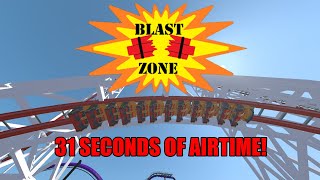 Blast Zone Nolimits 2 Coaster [upl. by Sirret804]