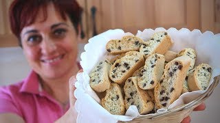 CANTUCCI AL CIOCCOLATO Ricetta Facile  FATTO IN CASA DA BENEDETTA [upl. by Anasxor]