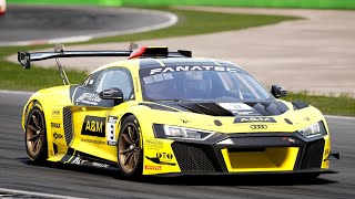 Audi R8 LMS GT2 Monza Circuit [upl. by Dilahk]