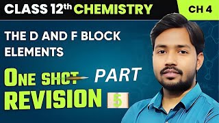 📚 Class 12 Chemistry Chapter 4  d amp f Block Elements  Intro Part 4  Complete Guide 🧑‍🔬 [upl. by Farrar]