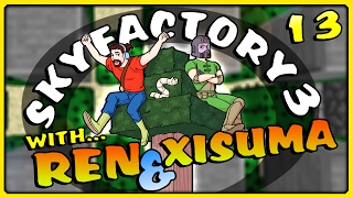 Sky Factory 3  Ep 13  THE WONDER SACK  Minecraft 1102 Modded [upl. by Acnairb]