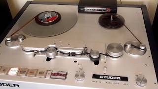 Studer A80 Audiophile demonstration 3 minutes [upl. by Karmen]